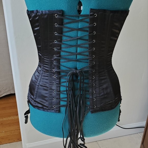 Vintage 90s Vollers corset, ft. in Madonna video, made in England UK 22 - Picture 2 of 7